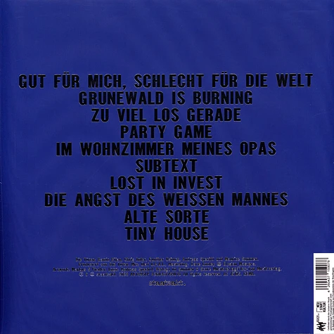 Die Türen - Kapitalismus Blues Band Black Vinyl Edition