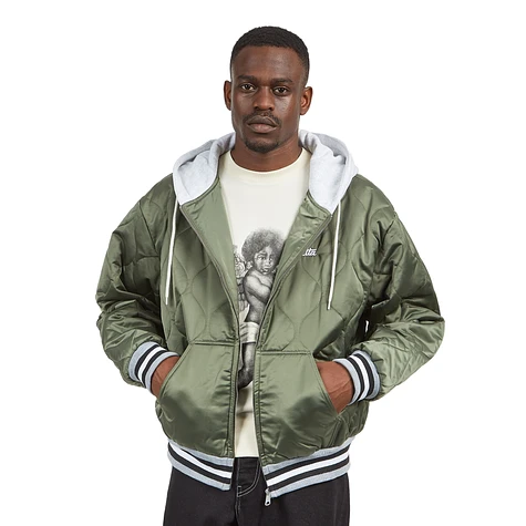 Hooded bomber jacket online mens