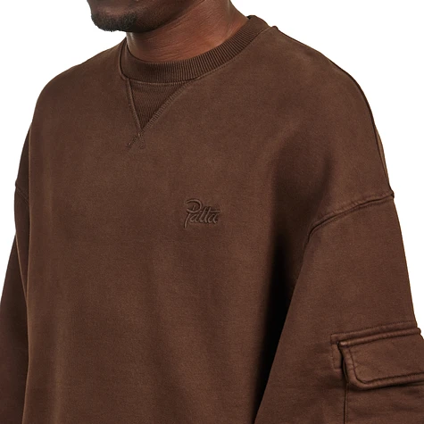 Patta - Basic Pigment Dye Boxy Crewneck Sweater