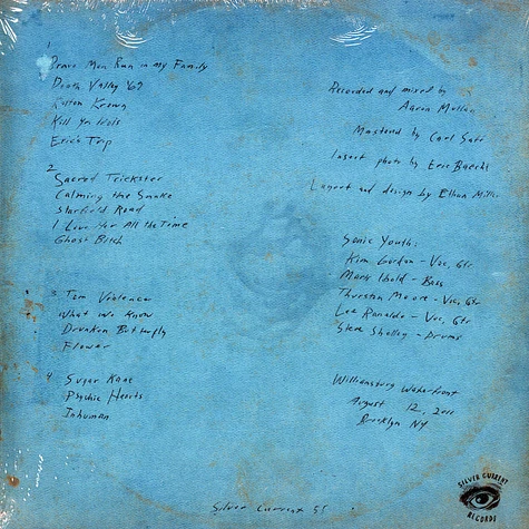 Sonic Youth - Live In Brooklyn 2011 Black Vinyl Edition