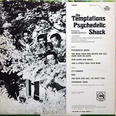 The Temptations - Psychedelic Shack