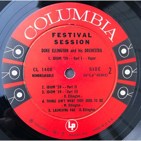 Duke Ellington And His Orchestra - Festival Session