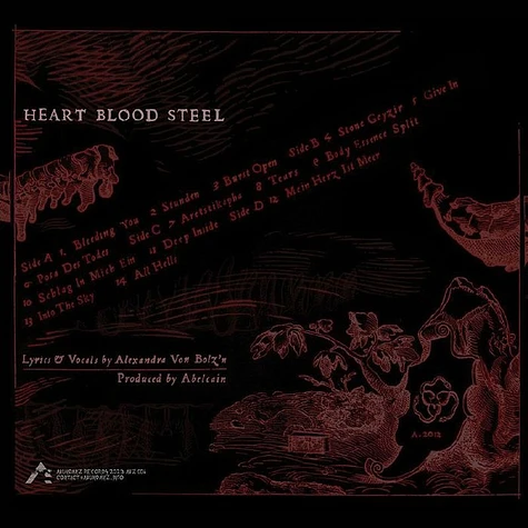 Abelcain & Alexandra von Bolz'n - Heart Blood Steel