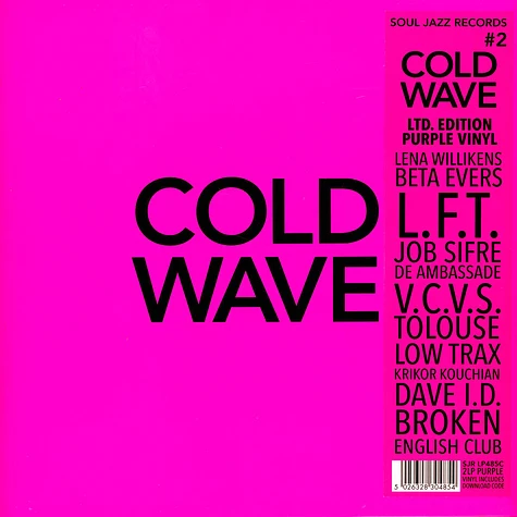 Soul Jazz Records presents - Cold Wave #2 Colored Vinyl Edition