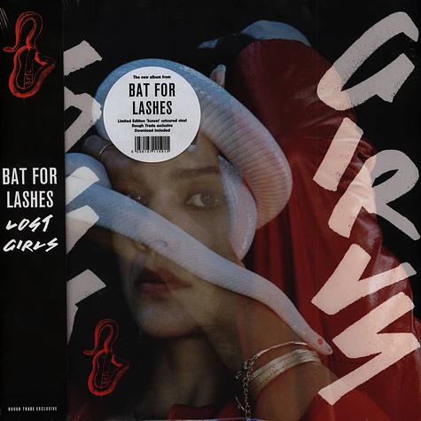 Bat For Lashes - Lost Girls Tie Dye Opaque Red / Purple Vinyl Edition