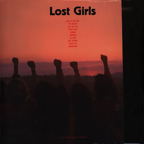 Bat For Lashes - Lost Girls Tie Dye Opaque Red / Purple Vinyl Edition