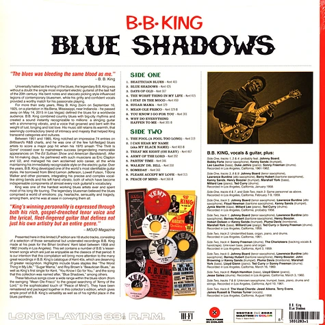 B.B. King - Blue Shadows