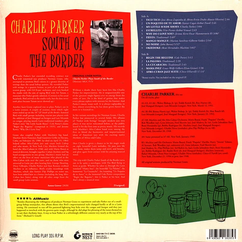 Charlie Parker - South Of The Birder