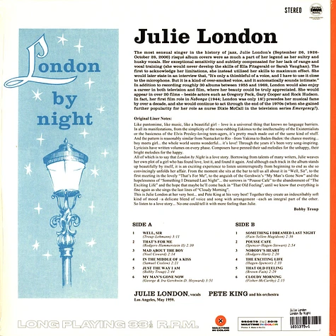 Julie London - London By Night