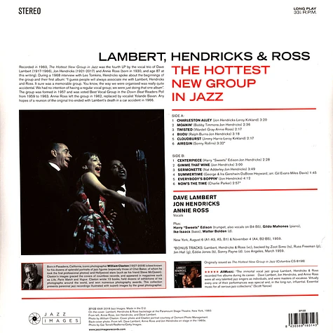 Lambert Hendricks & Ross - The Hottest New Group In Jazz