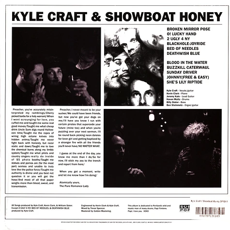 Kyle Craft - Showboat Honey