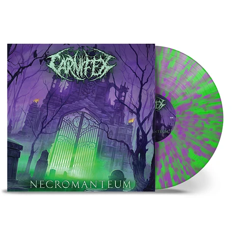 Carnifex - Necromanteum Neon Green / Purple Splatter Vinyl Edition