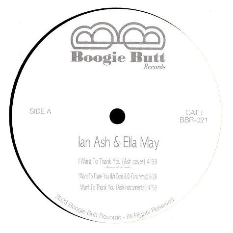 Ian Ash & Ella May - The Boogievision (Jessie Wagner & Fostin Meets Ian Ash)