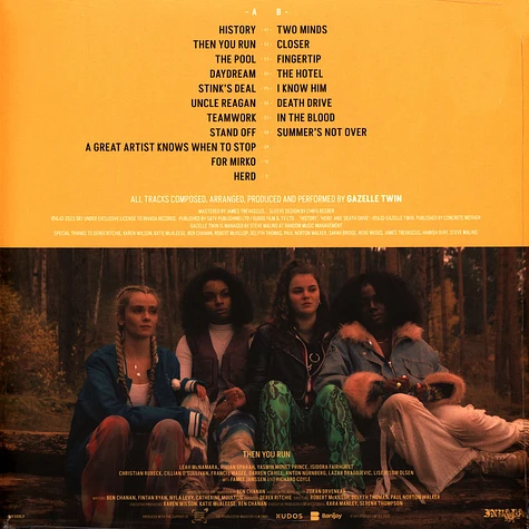 Gazelle Twin - OST Then You Run - Original Score White Vinyl Edition