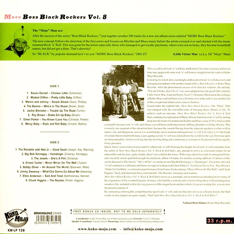 V.A. - More Boss Black Rockers Volume 8 - Rock & Roll Baby