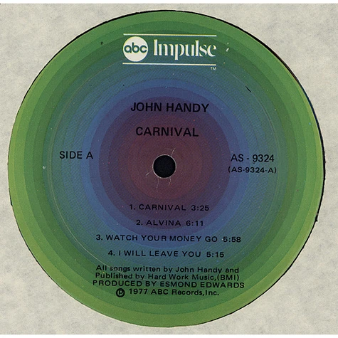 John Handy - Carnival