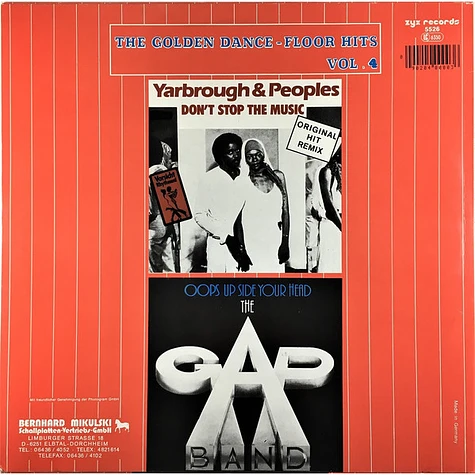 Yarbrough & Peoples / The Gap Band - The Golden Dance-Floor Hits Vol. 4