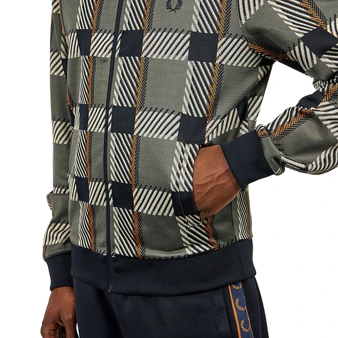 ジャケット・アウター FRED PERRY/GLITCH TARTAN TRACK JACKET Glitch Tartan Track Jacket | GATE