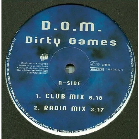 D.O.M. - Dirty Games