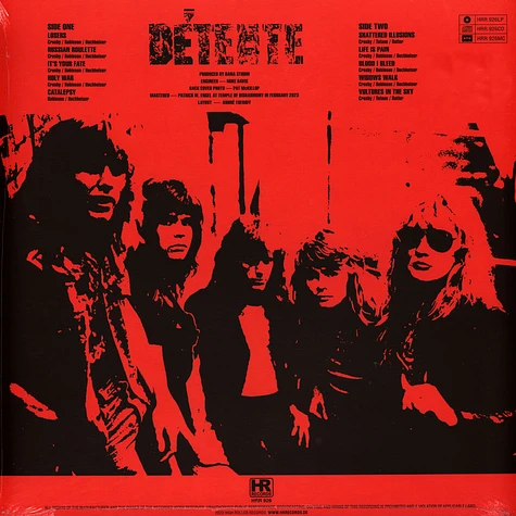 Detente - Recognize No Authority Mixed Splatter Vinyl Edition