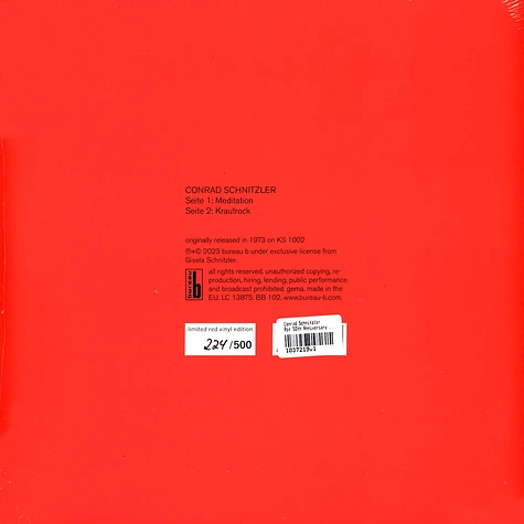 Conrad Schnitzler - Rot 50th Anniversary Edition