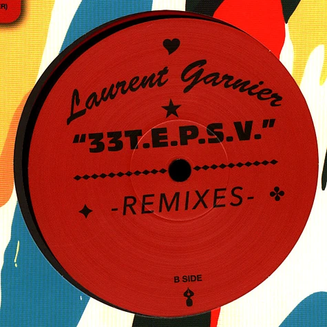 Laurent Garnier - 33T.E.P.S.V.Remixes Transparent Re / Black Marble Vinyl Edition