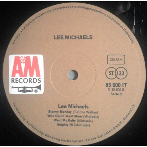 Lee Michaels - Lee Michaels