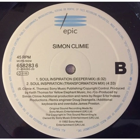 Simon Climie - Soul Inspiration