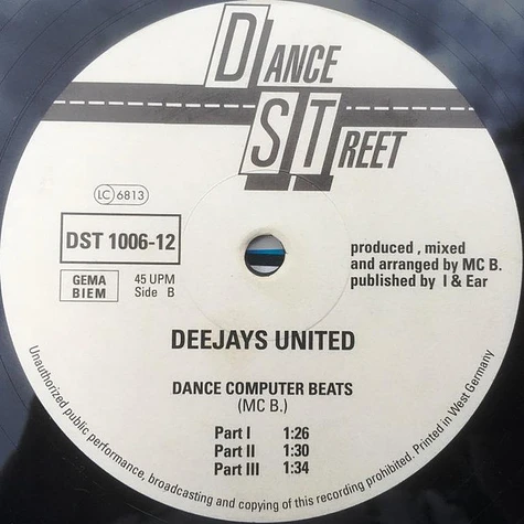 Deejays United - Dance Computer One