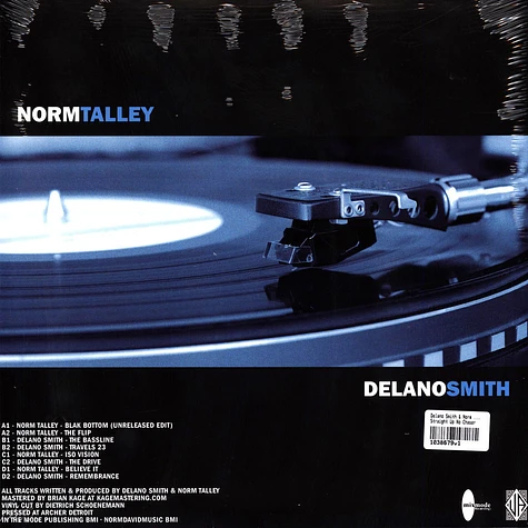 Delano Smith & Norm Talley - Straight Up No Chaser