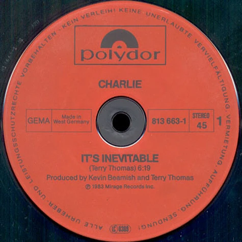 Charlie - It's Inevitable