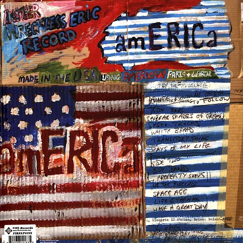 Wreckless Eric - America Orange Vinyl Edition