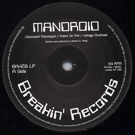 Mandroid - B-Boy No Comply