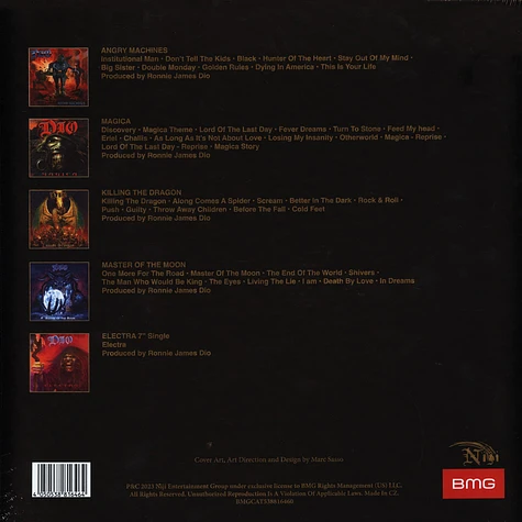 Dio - The Studio Albums 1996-20045 Box