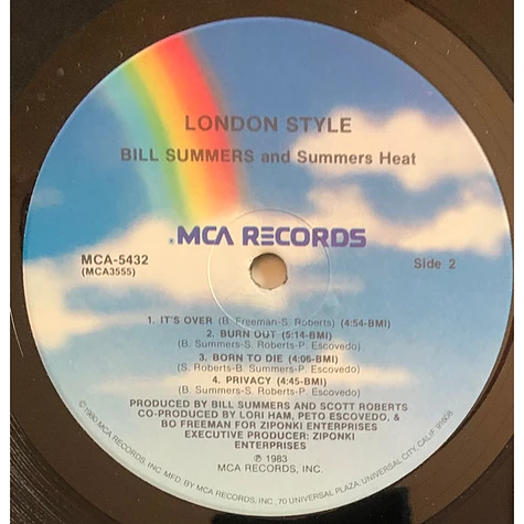 Bill Summers & Summers Heat - London Style