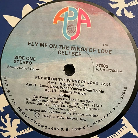 Celi Bee - Fly Me On The Wings Of Love