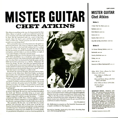 Chet Atkins - Mister Guitar