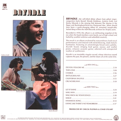 Bryndle - Bryndle Black Vinyl Edition