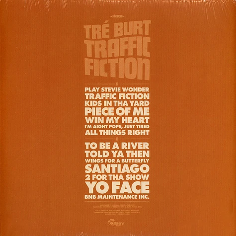 Tre Burt - Traffic Fiction