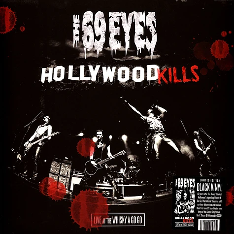 The 69 Eyes - Hollywood Kills - Live At The Whisky A Go Go Black Vinyl Edition