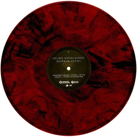 Selma Savolainen - Horror Vacui Red Marble Vinyl Edition