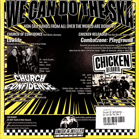 Church Of Confidence / Chicken Reloaded - We Can Do The Ska 2