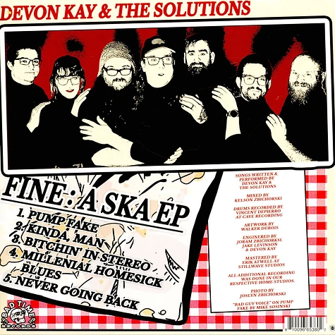 Devon Kay & The Solutions - Fine: A Ska EP