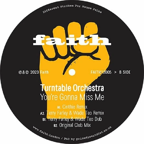 Turntable Orchestra - You're Gonna Miss Me