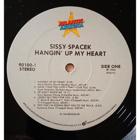 Sissy Spacek - Hangin' Up My Heart