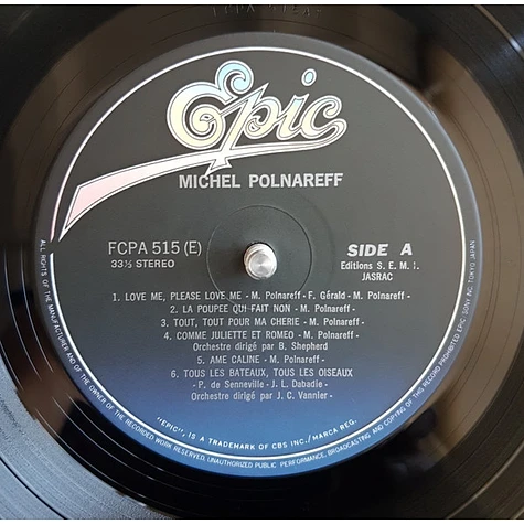 Michel Polnareff - Michel Polnareff - Vinyl LP - 1978 - JP - Original | HHV