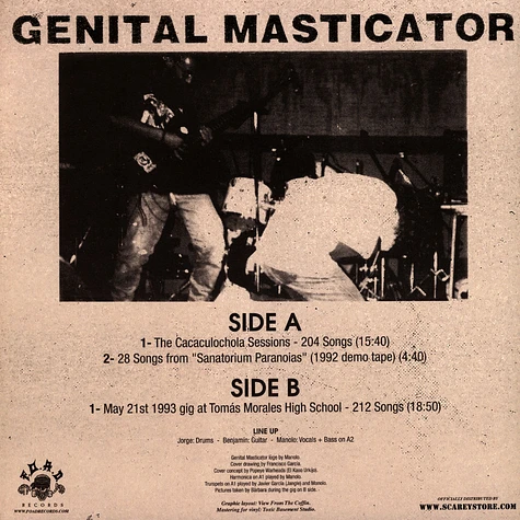 Genital Masticator - From Originality To Vulgarity Colored Vinyl Edition