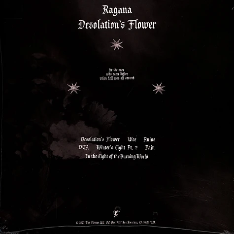 Ragana - Desolation's Flower Black Vinyl Edition