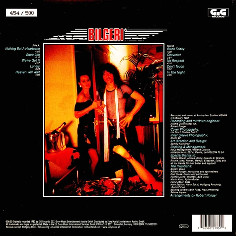 Bilgeri - Bilgeri Red Transparent Vinyl Edition