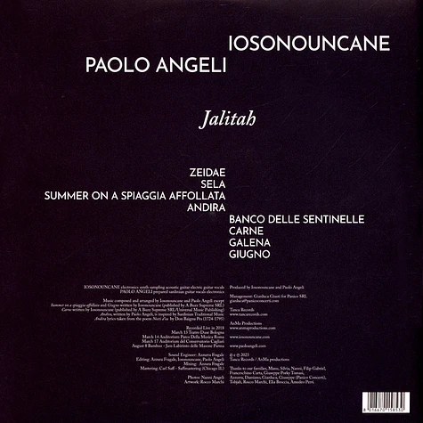 Iosonouncane & Paolo Angeli - Jalitah